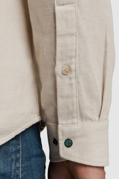 Cast Iron long sleeve shirt co li yd twill